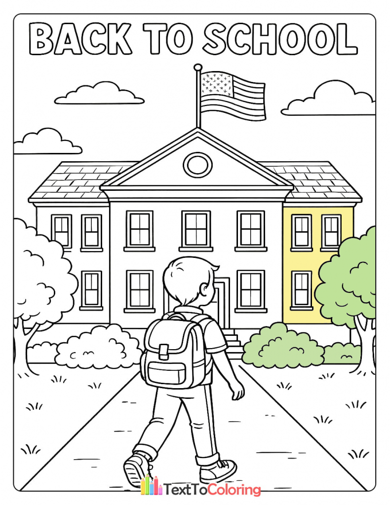 Back To School Coloring Pages