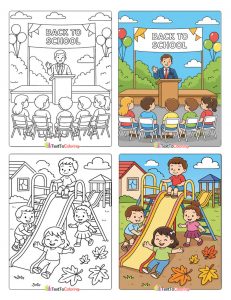 Back to School Coloring Pages