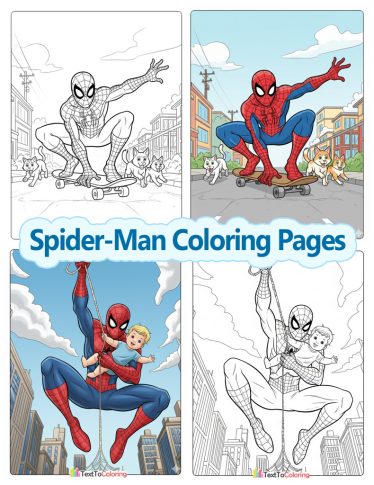 Spider-Man Coloring Pages