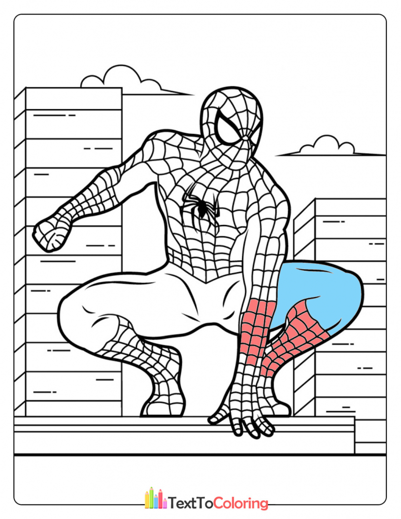 Spider-Man Coloring Pages
