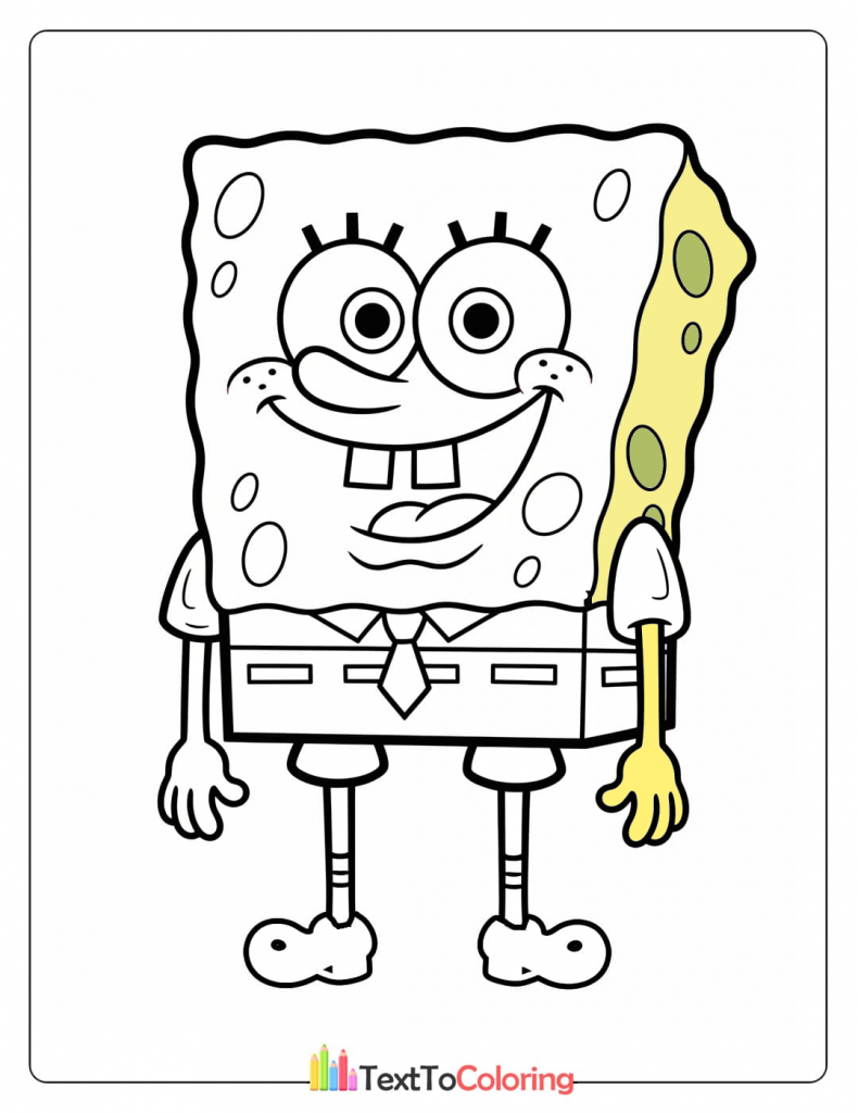 SpongeBob Coloring Pages