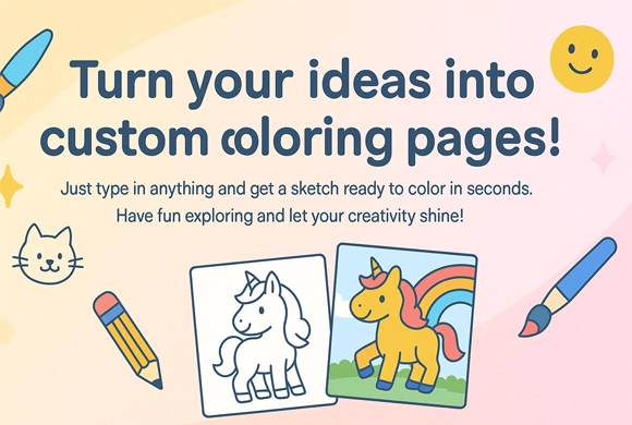Text To Coloring Features