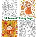 Fall Leaves Coloring Pages