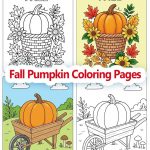 Fall Pumpkin Coloring Pages