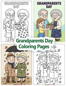 Grandparents Day Coloring Pages