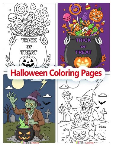Halloween Coloring Pages