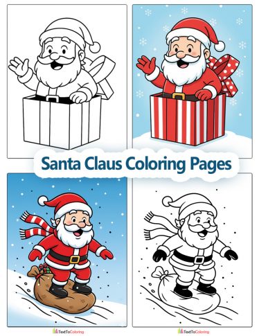 Santa Claus Coloring Pages